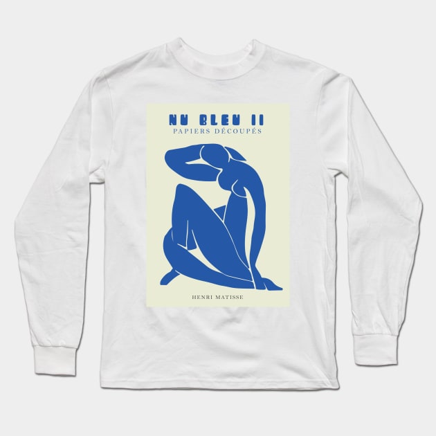 Henri Matisse - Cut-outs #7 Long Sleeve T-Shirt by GoodMoreInc